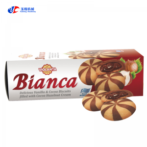 Hot Selling Chocolate Filled Cookie Machine Price