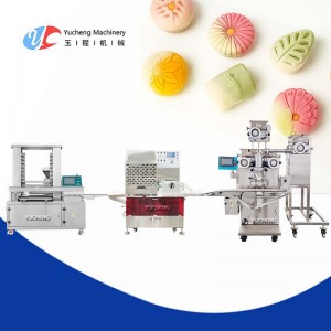 新中式糕点机器生产线 Nauja kiniško stiliaus desertų saldumynų mašinų gamybos linija