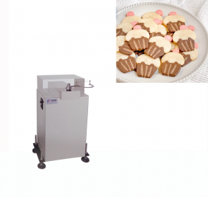 Cortador automático de galletas con caja de hielo