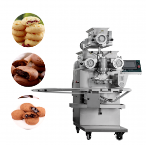 Šokoladinių sausainių inkrustavimo mašina