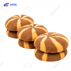 Double Color Chocolate Filled Cookie Machine