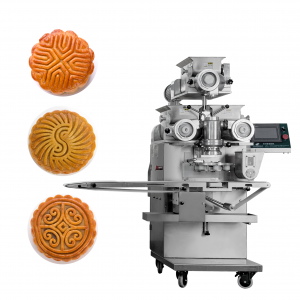 priemyselný stroj na výrobu mesačných koláčov z nehrdzavejúcej ocele Snow Skin Mooncake Making Machine