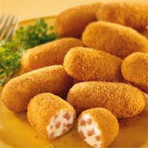 YC-168 Automatic Cheese Filled Croquette Encrusting Machine