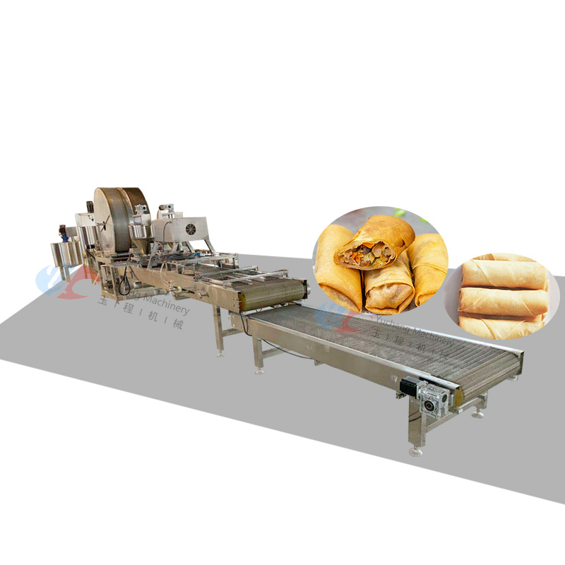 China wholesale Stuffed Pastry Machine - Full Automatic Spring Roll Machine Production Line – Yucheng