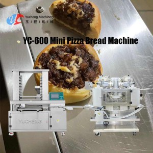 Ανοιχτό επάνω Mini Pizza Encrusting Machine