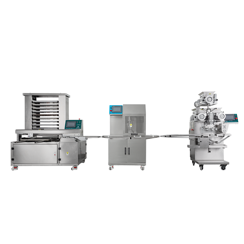 Wholesale Double Filling Encrusting Machine - YC-170-1 Automatic Ultraonic Cookies Cutter Ice box Cookies Machine – Yucheng