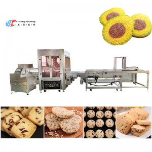 ultrasonic cutting multi -line energy date bar biscuit making machine production line