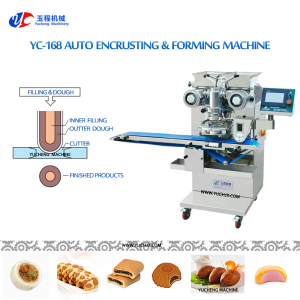 چینی فیکٹری اپنی مرضی کے چاند کیک encrusting مشین