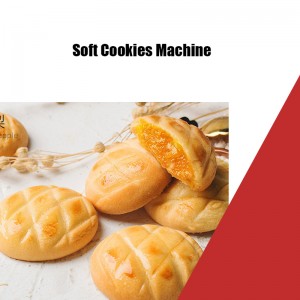 Helautomatisk Soft Cookie Encrusting Machine