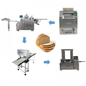 Potpuno automatska linija za proizvodnju tost kruha