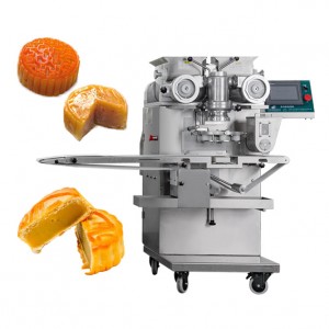 304 Stainless Steel Material Yucheng Fully Automatic Mooncake Encrusting Machine