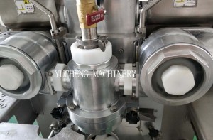Machine automatique d'encroûtement de farce de jaune d'oeuf de haute qualité