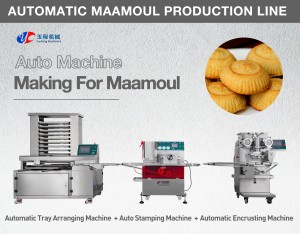 Automatinė Maamoul gamybos linija pagal komercinį lygį