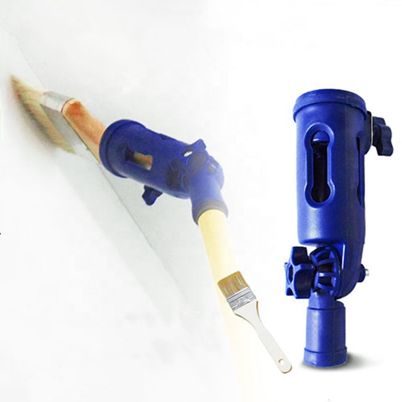paint brush extender with universally threaded to fit an extension pole