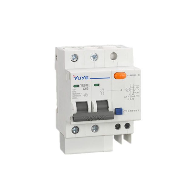 Discountable price Electronic Breaker Models - Miniature circuit breaker YUB1LE-63/2P – One Two Three