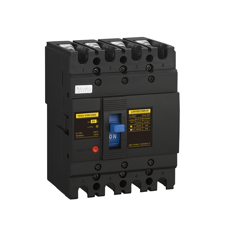 OEM/ODM Factory China YUYE 10A-800A 3P/4P  Circuit Breaker with Overload, Short Circuit, Overvoltage Protection MCCB