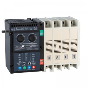 Competitive Price for China Grid PV System Power Transfer to City Power Dual Power Automatic Transfer Switch DIN Rail 4p 63A AC220V ATS