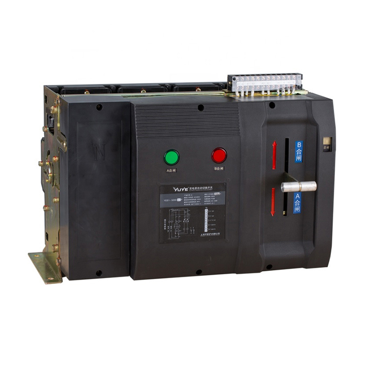 China 3P 4P Automatic Transfer Switch ATS AC 380V 630A-3200A Dual Power Automatic Changeover Switch Featured Image