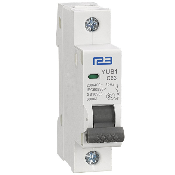2021 wholesale price Chint Breakers - Miniature circuit breaker YUB1-63/1P – One Two Three