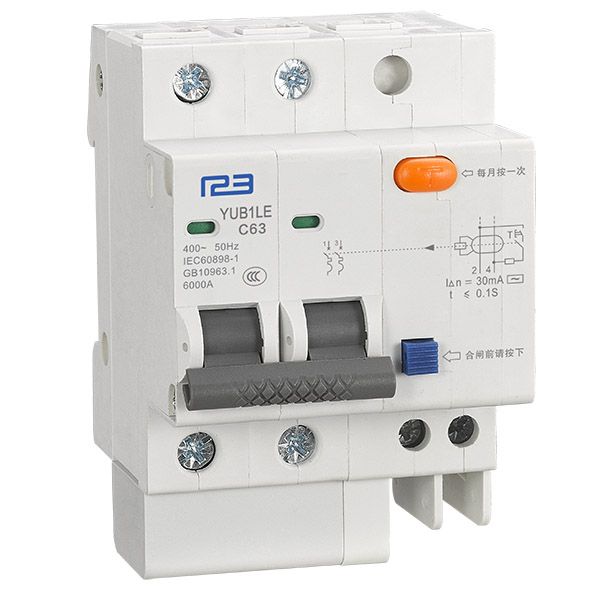 Discount wholesale Circuit Breaker Mini - Miniature circuit breaker YUB1LE-63/2P – One Two Three