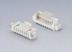 YWMX125 시리즈 전선 대 기판 커넥터 피치:1.25mm(.049″) 단일 행 상단 항목 SMD 유형 전선 범위:AWG 28-32