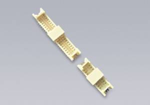 YWDF13-serie Wire-to-Board-connector Pitch: 1,25 mm (0,049 ″) Dual Row Top Entry SMD-type Draadbereik: AWG 26-30
