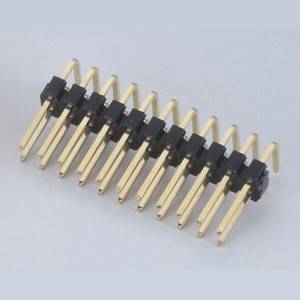 Pin Header  Pitch:2.0mm(.047″) Dual Row  Right Angle Type