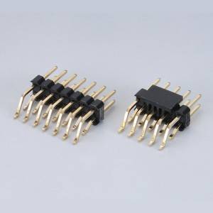 Pin Header  Pitch:2.54mm(.100″) Dual Row  Horizontal SMD Type