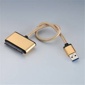 USB AM 3.0 til SATA-kabel
