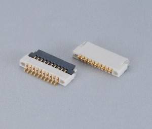 YFC05L श्रृंखला FFC/FPC कनेक्टर पिच: 0.5mm(.031″)