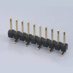 Pin Header Pitch:2.54mm(.100″) Single Row SMD Type