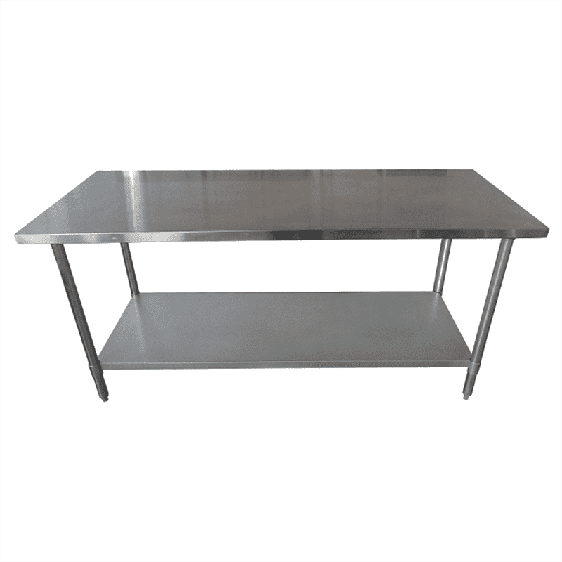 Stainless Steel Work Table Durable and Versatile for Efficient Workplace Organization