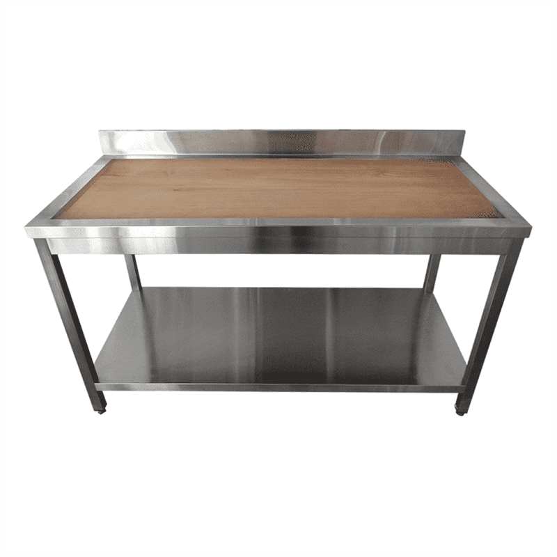 Stainless Steel Work Table The perfect fusion of nature and modernity
