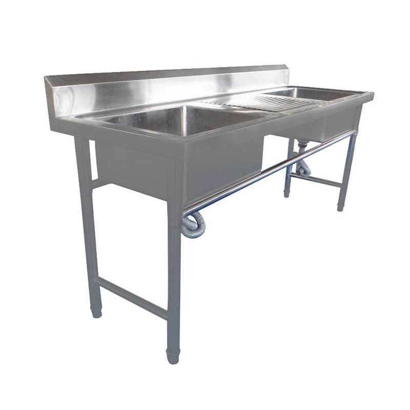 Double bowl with draining board Optimize Your Kitchen Space and Simplify Cleaning