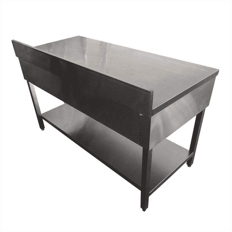 Stainless Steel Work Table sturdy and durable with built-in drawers