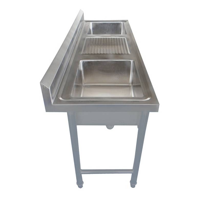Double bowl with draining board Optimize Your Kitchen Space and Simplify Cleaning