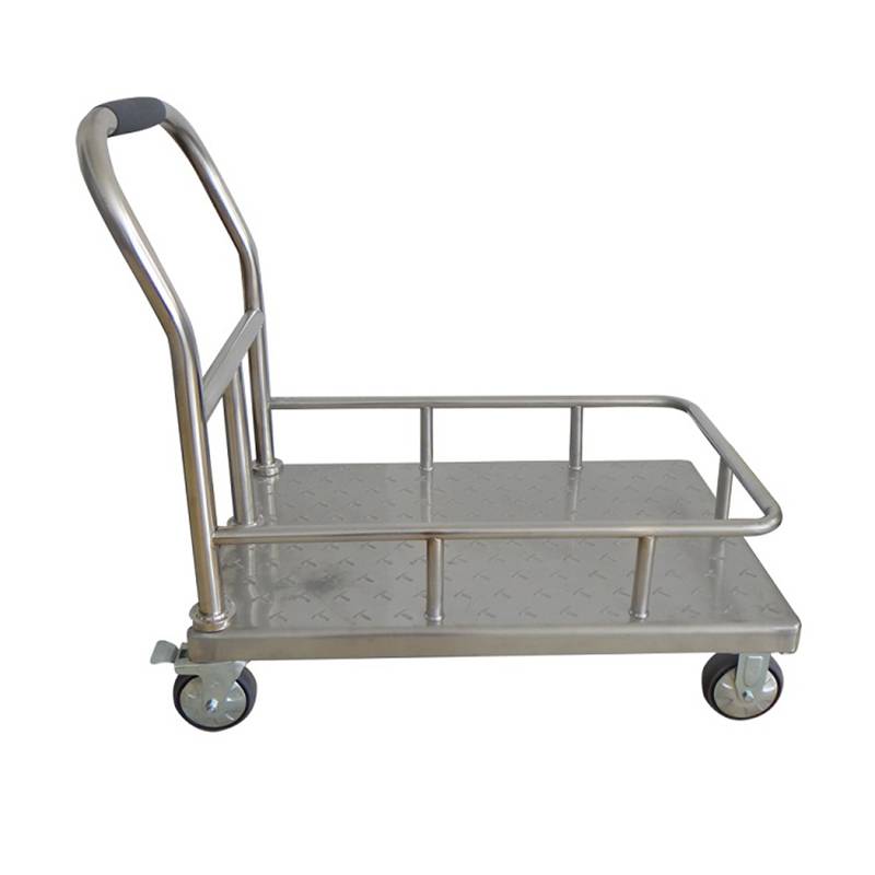 Hot sale Factory China Stainless Steel Restaurant Trolley OEM ODM Stainless Steel Restaurant Customized Foldable Food Gn Pan Service Trolley Carts