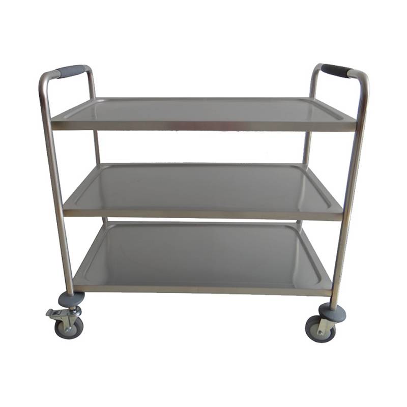 Good quality Steel Food Service Utility Trolley - 3 layer food service cart – Eric