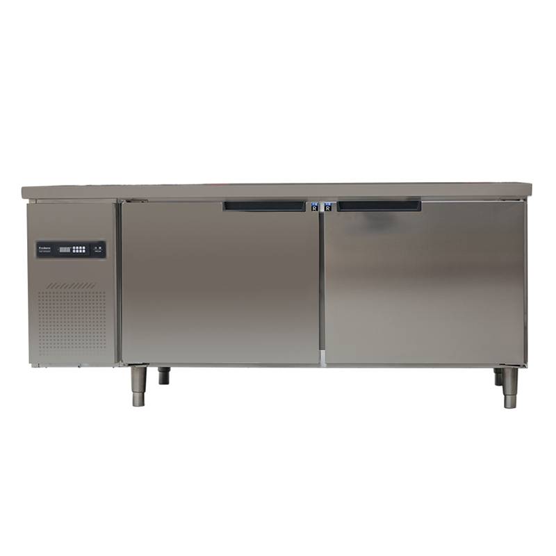Special Design for Kitchen Refrigerator - Commercial Stainless Steel 2 Doors Under Counter Refrigerator – Eric Featured Image