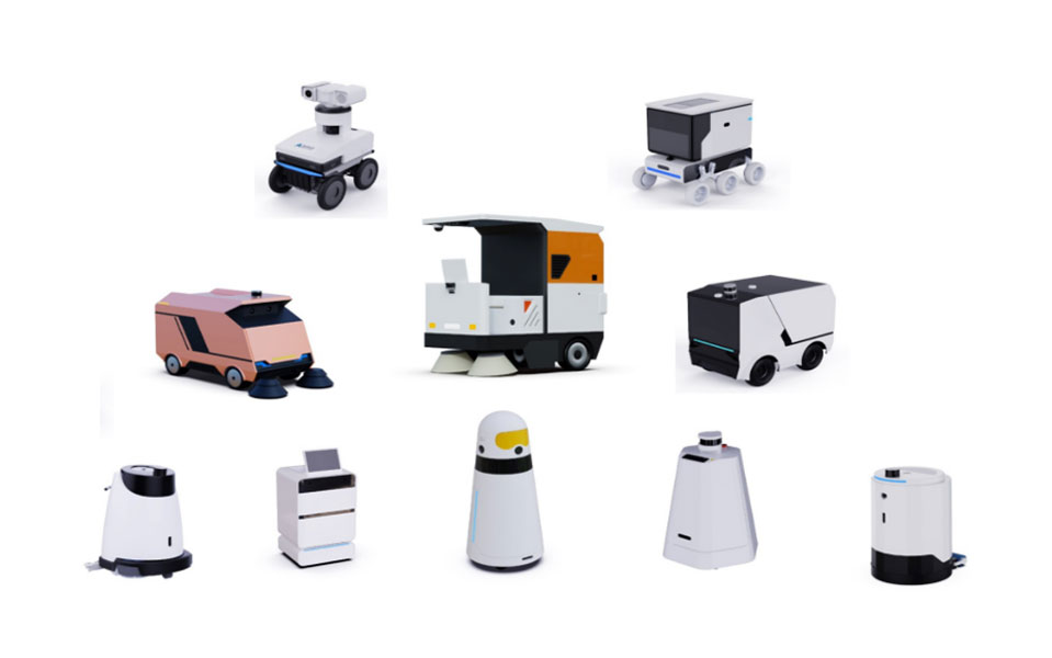 Multi-type robot + industry application platform