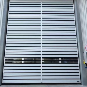 Outomatiese aluminium sluiterdeur - Eenvoudige installasie