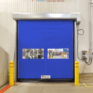 Эффективная безопасность склада с помощью высокоскоростных дверей