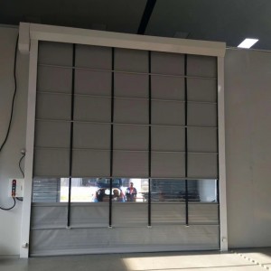 Flexible PVC Windproof Door with Automatic Opening and Closing