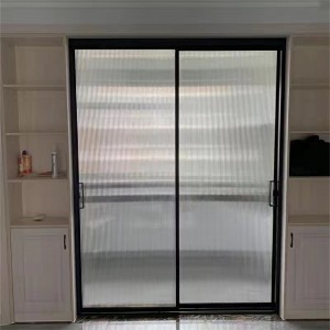 Frameless glass sliding doors