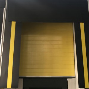 Μηχανικό ίσιωμα αποβάθρας καλύμματος πόρτας με σφραγισμένο φορτηγό φόρτωσης και εκφόρτωσης