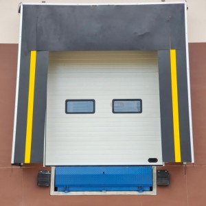 Mechanical Door Cover Dock Straightener With Sealed Loading And Unloading Truck