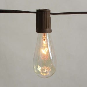 10 Count ST40 Edison Bulb Electric LED String Light