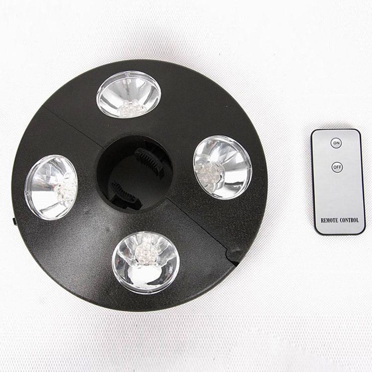 Battery Operated LED Lights for Umbrella Pole