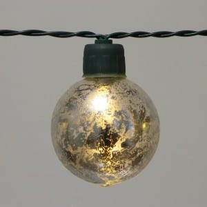 Battery Operated G50 Glass Bulb Christmas String Light