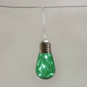 Plastic Roasted Style RGB Bulb String Light
